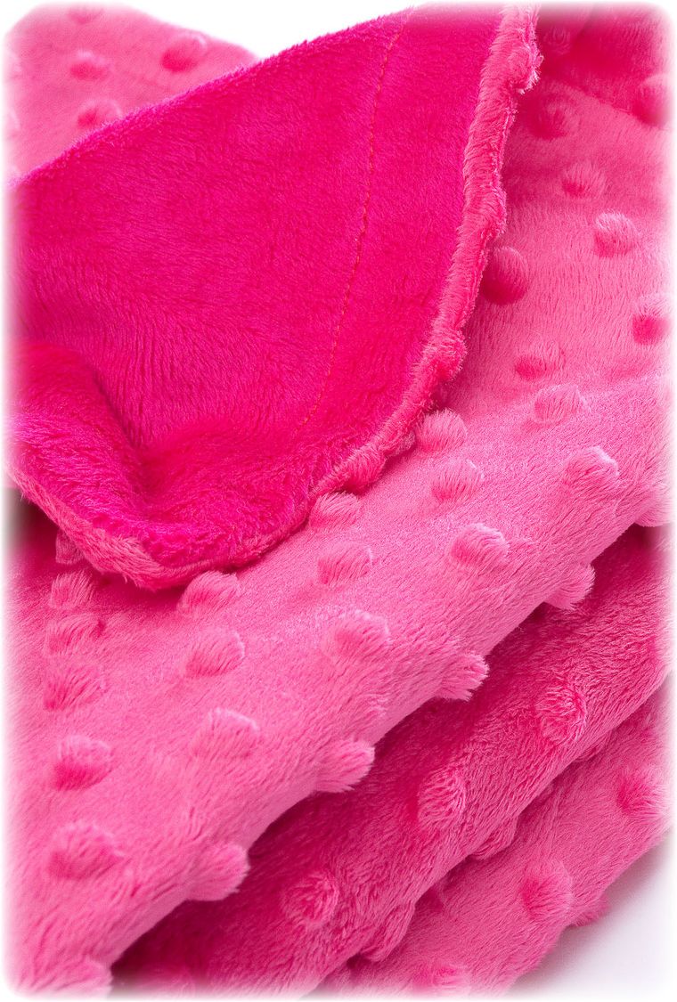 Sensillo, Kocyk dwustronny Hey Hello 75-100 cm, Rose