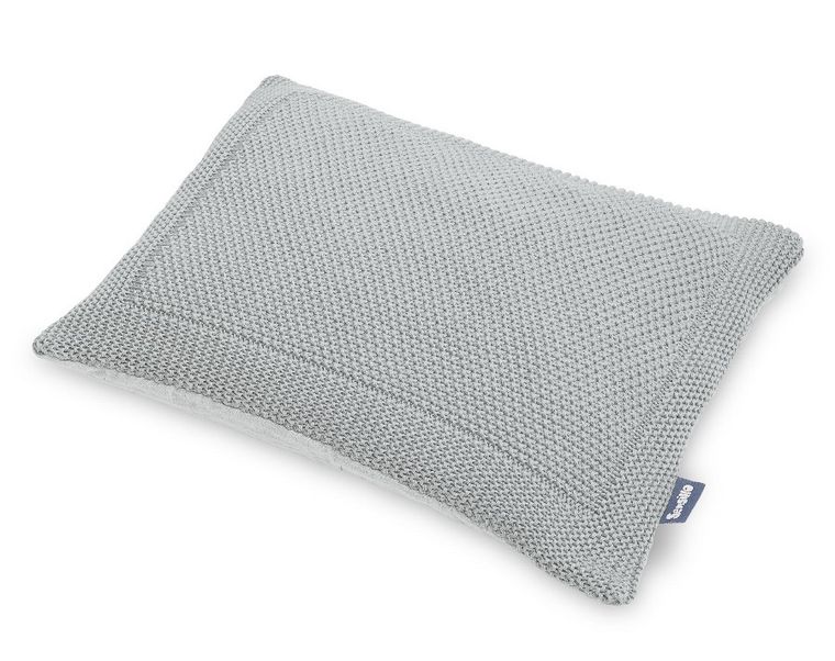 Sensillo, komplet dziergany, muślinowy, szary, 80-100 cm