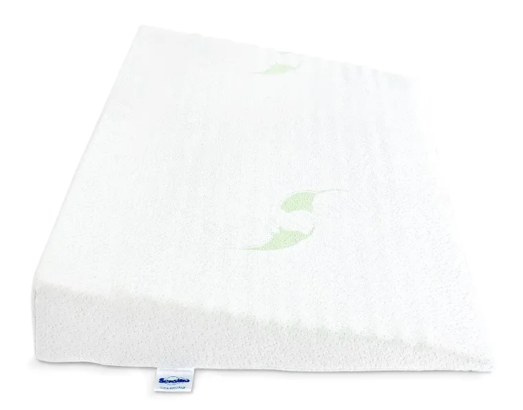 Sensillo, Luxe Aloe vera, poduszka klin do łóżeczka, 38-60 cm