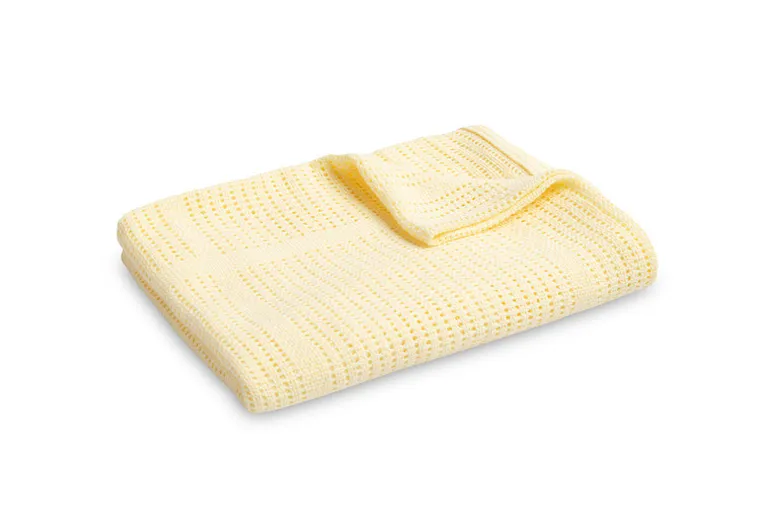 Sensillo, Moli, koc ażurowy, natural, 70-110 cm