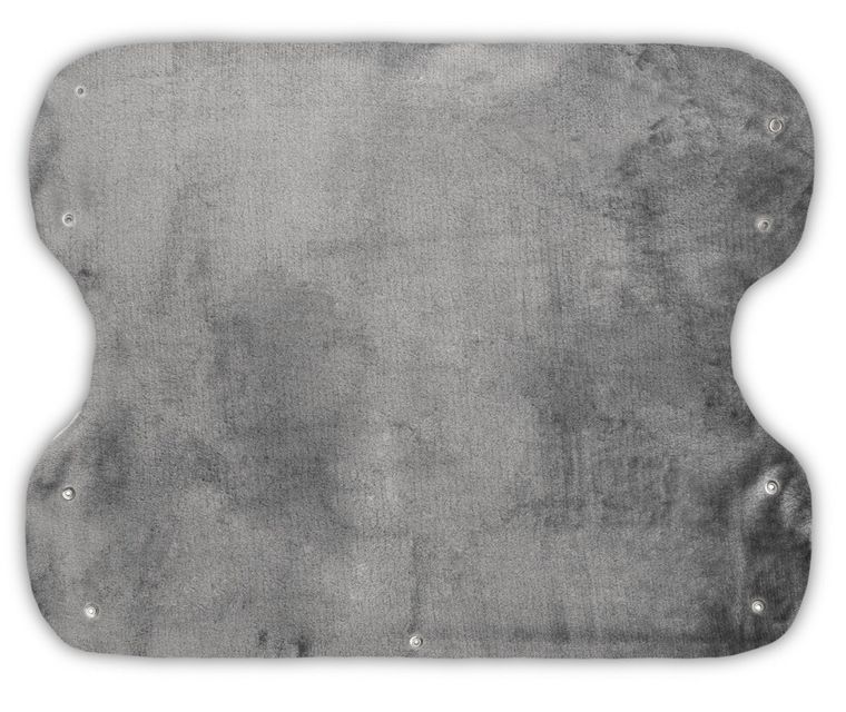 Sensillo, mufka do wózka, grafitowa, kropki