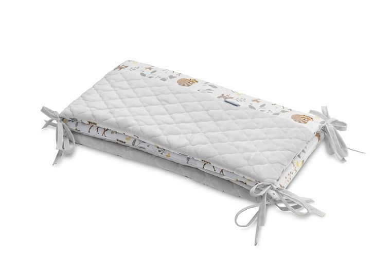 Sensillo, ochraniacz do łóżeczka, leśna przygoda, karo, 180 cm