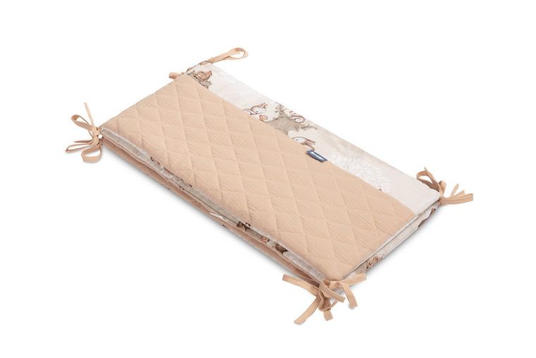 Sensillo, ochraniacz do łóżeczka muślin, Zagajnik, brązowy