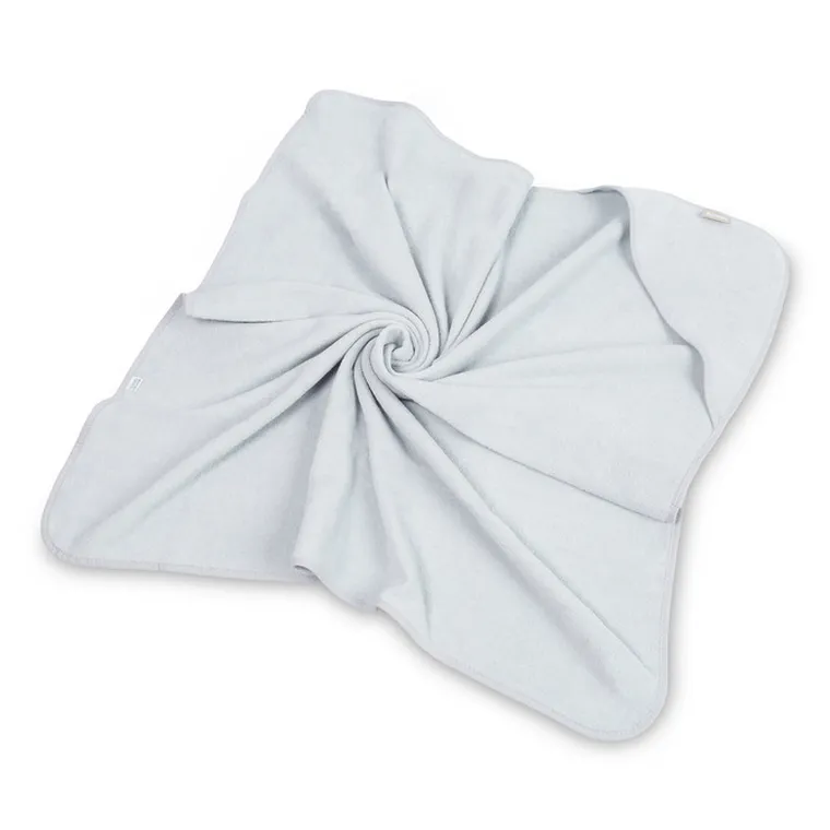 Sensillo, okrycie kąpielowe, frotte, grey, 100-100 cm
