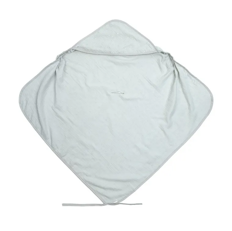 Sensillo, otulacz do fotelika, muślin, szary, 75-75 cm