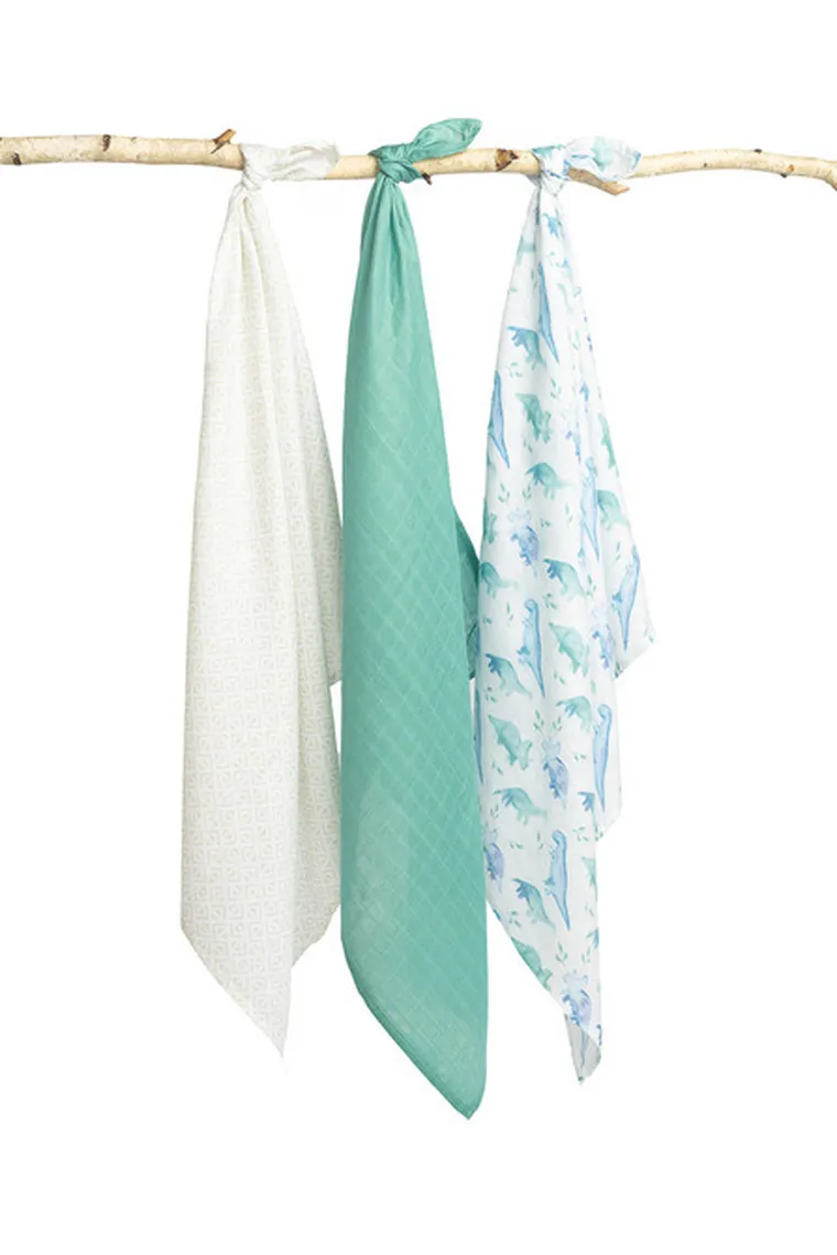 Sensillo, pielucha bambusowa, dino, 70-80 cm, 3 szt.