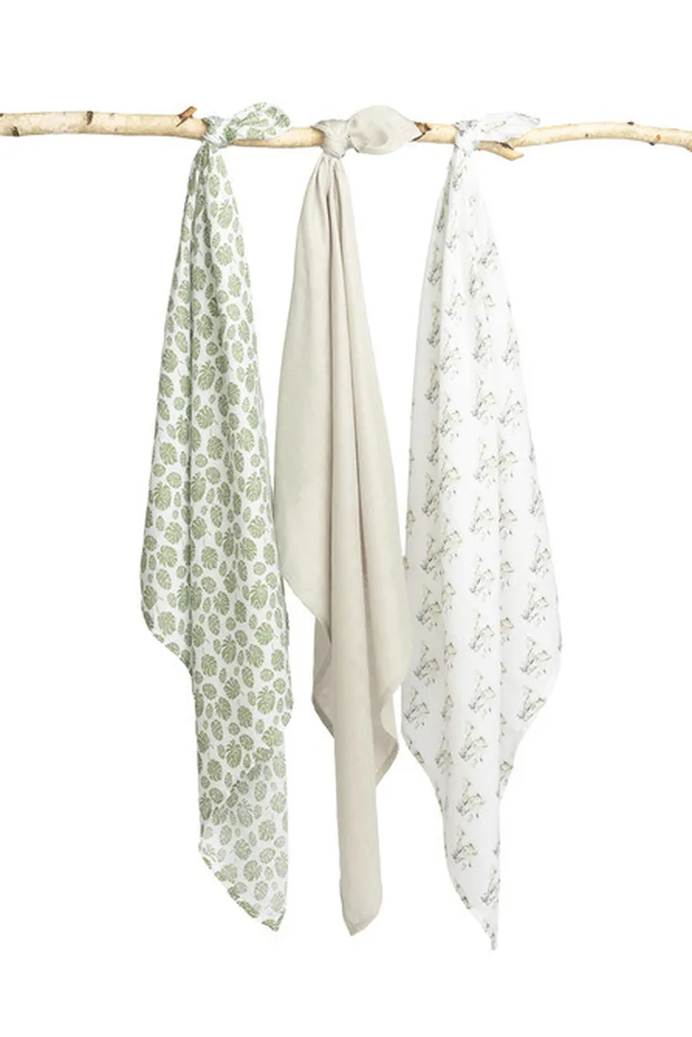 Sensillo, pielucha bambusowa, słonik, 70-80 cm, 3 szt.