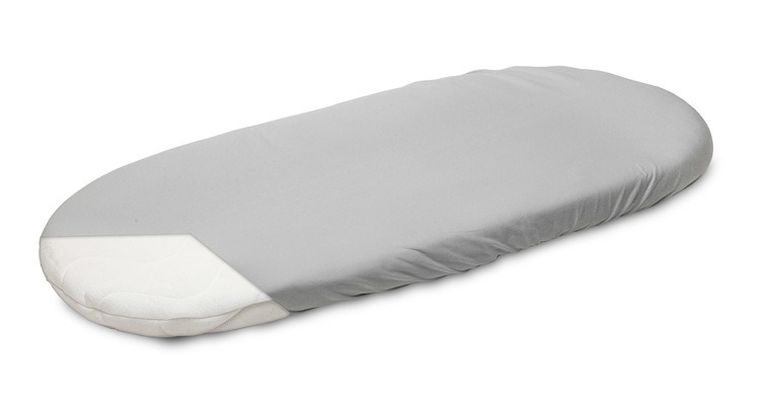 Sensillo, prześcieradło bambusowe do wózka, szary, 35-75 cm