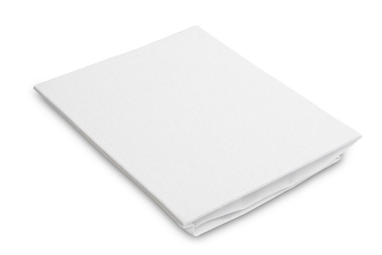 Sensillo, prześcieradło do kołyski, bambus biały, 40-90 cm