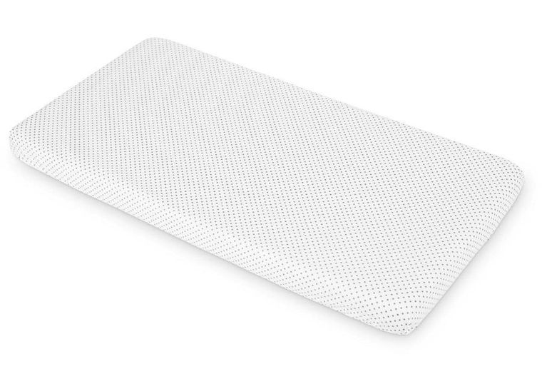 Sensillo, prześcieradło, kropki, szare, 60-120 cm