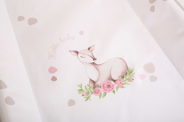 Sensillo, przewijak miękki, pastelowa sarenka