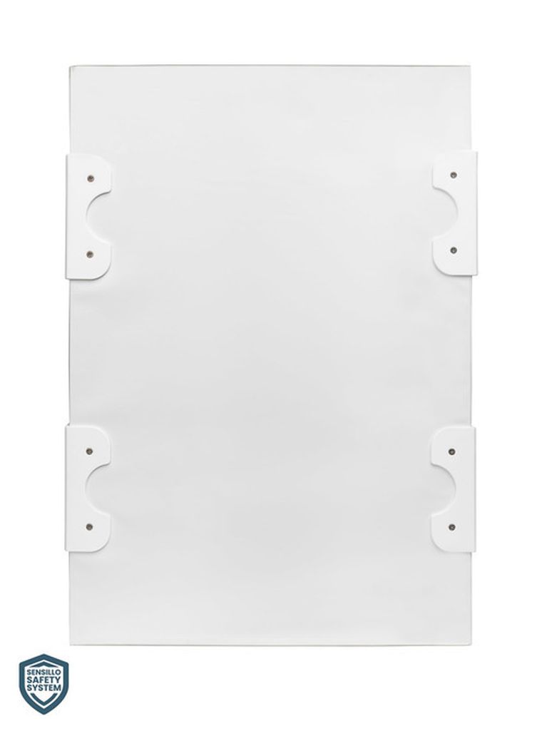 Sensillo, Safety System, przewijak usztywniany, piesek, platynowy, 70 cm