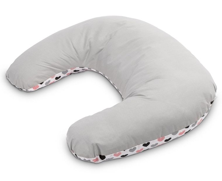 Sensillo, Serca, poduszka, rogal do karmienia, szary