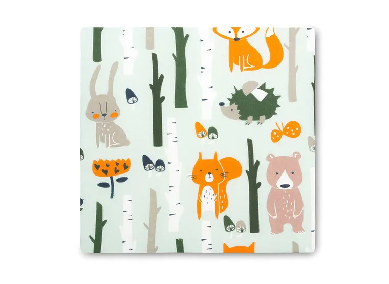 Sensillo, siedzisko na krzesło dla dzieci, lis i zając