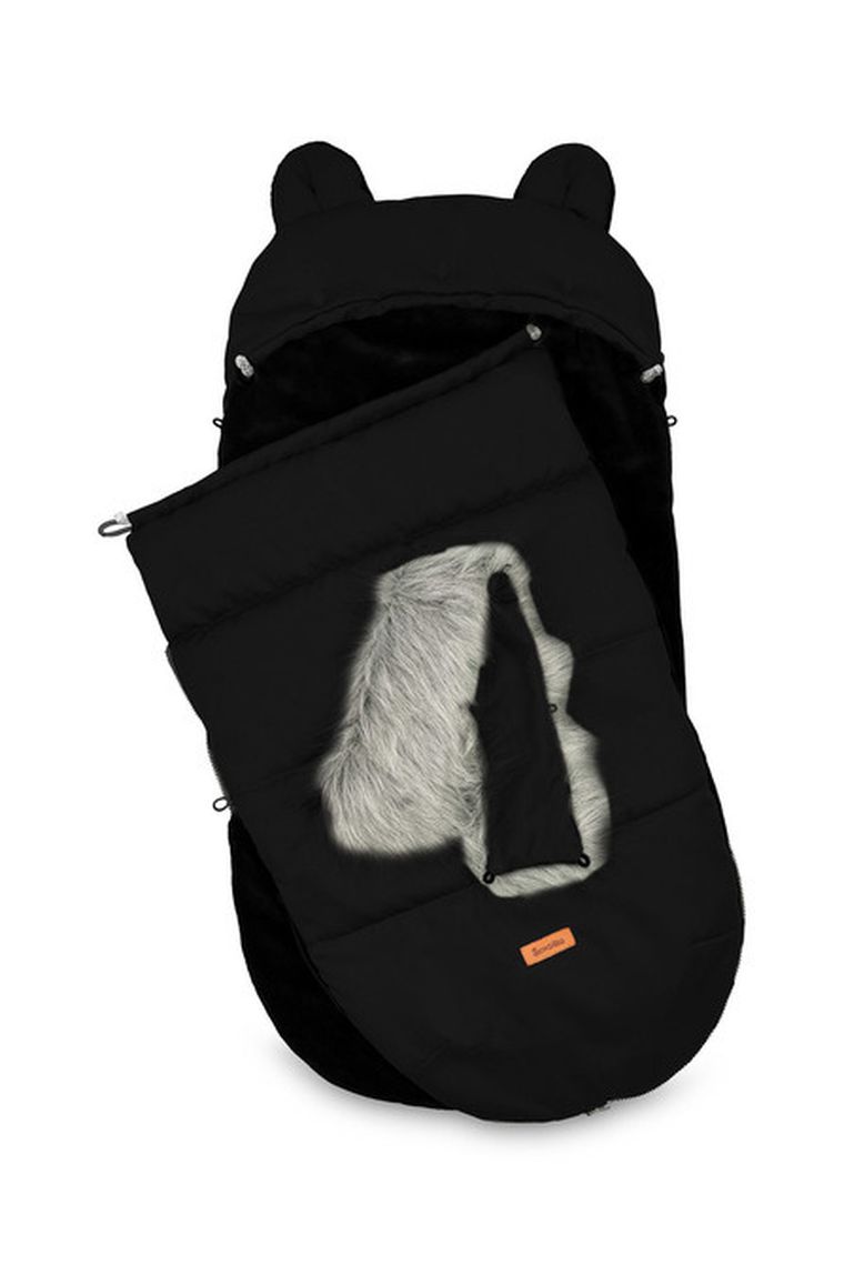 Sensillo, Sierra, śpiworek 100-50 cm, black