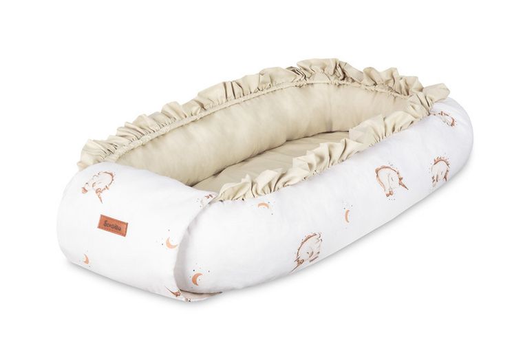 Sensillo, Unicorn, gniazdko niemowlęce, kokon, beige, 80-45 cm