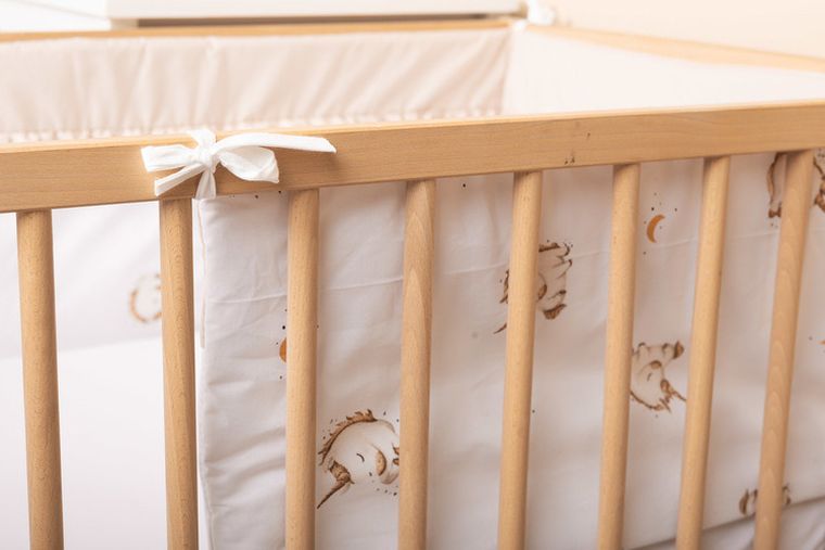 Sensillo, Unicorn, ochraniacz do łóżeczka, beige