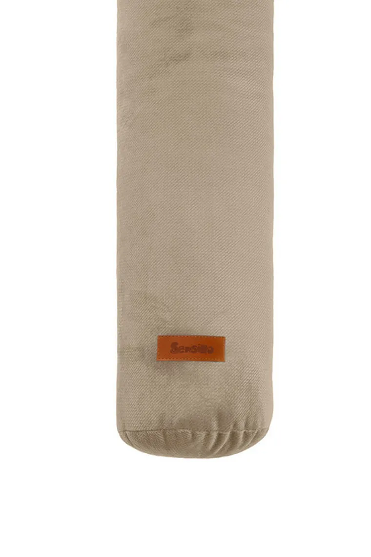 Sensillo, Velvet, ochraniacz wałek do łóżeczka, beż