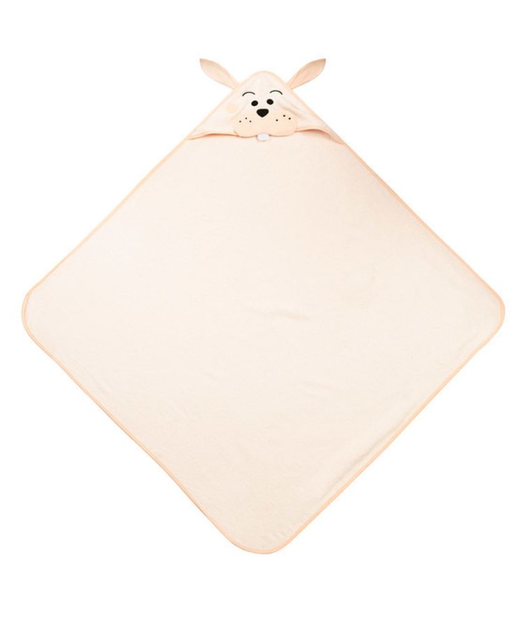 Sensillo, Water Friends, okrycie kąpielowe, królik, pink, 100-100 cm