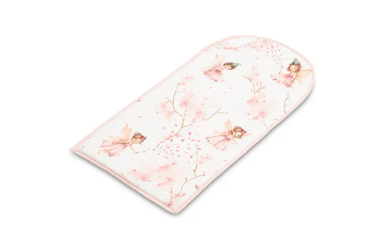 Sensillo, Wróżki, gniazdko niemowlęce, kokon, muślin różowy, 80-45 cm