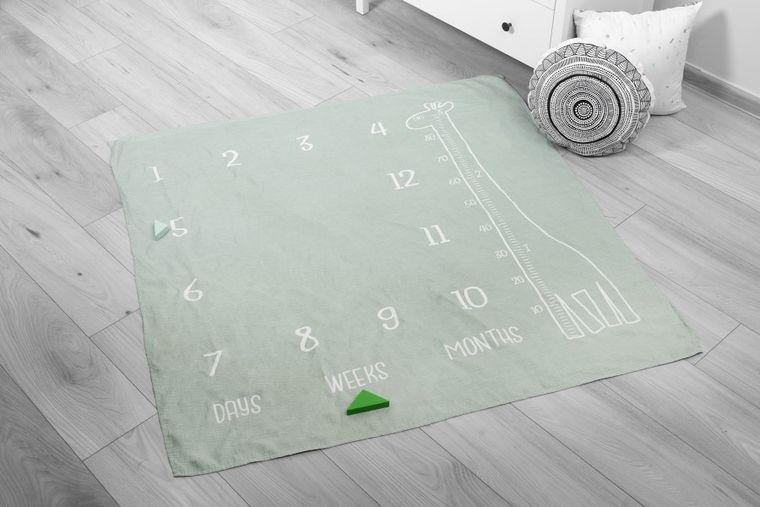 Sensillo, Żyrafa, mata do zdjęć, 120-120 cm