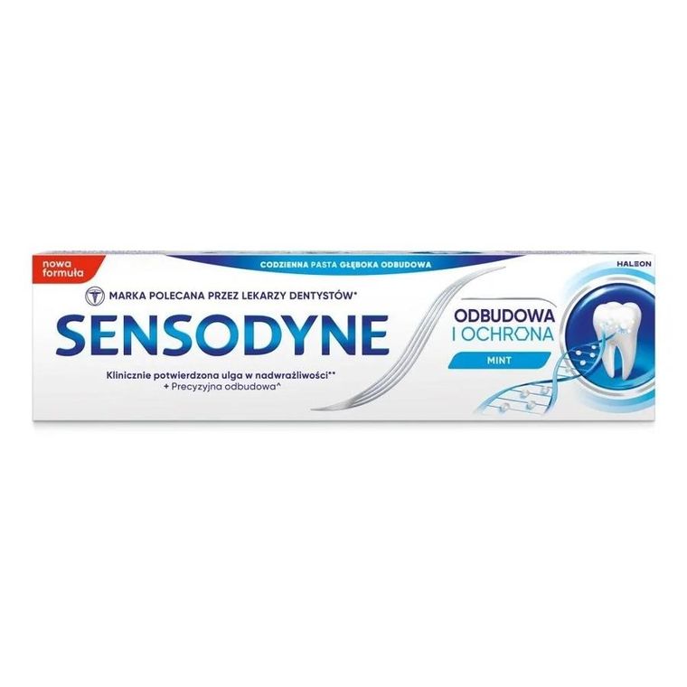 Sensodyne, Odbudowa i Ochrona, pasta do zębów z fluorkiem, 75 ml