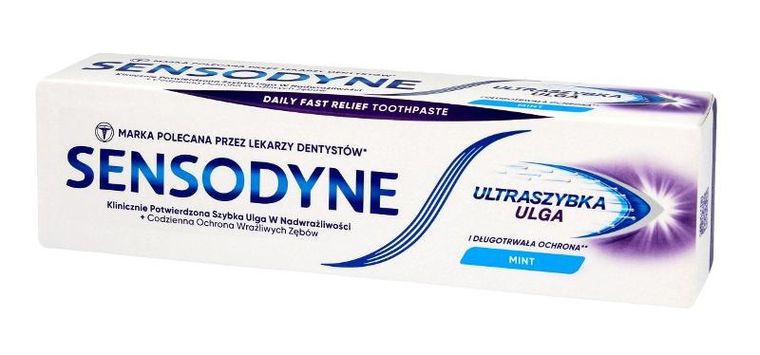 Sensodyne, Rapid Relief, pasta do zębów z fluorkiem, 75 ml