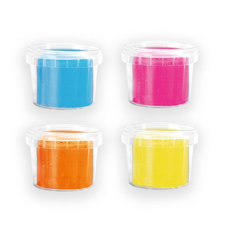 SES Creative, ciastolina, Happy, 4-90g