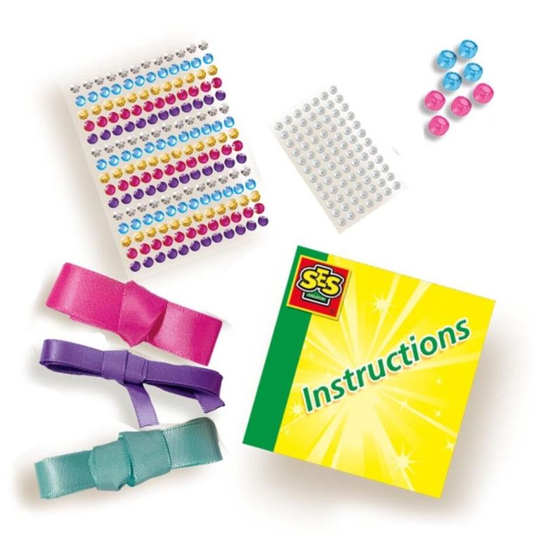 SES Creative, Diamentowe opaski bransoletki, zestaw kreatywny