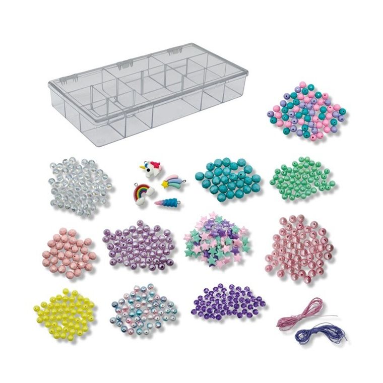 SES Creative, Jednorożec, zestaw koralików z biżuterią