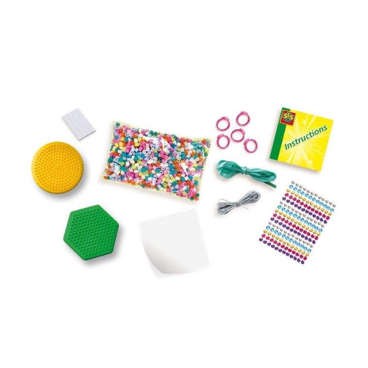 SES Creative, koraliki do prasowania, biżuteria, 1200 elementów