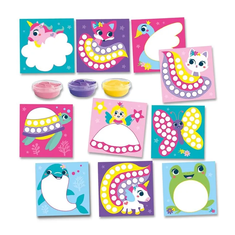 SES Creative, Moje Pierwsze, Malowanie palcami, Fantastyczne postacie