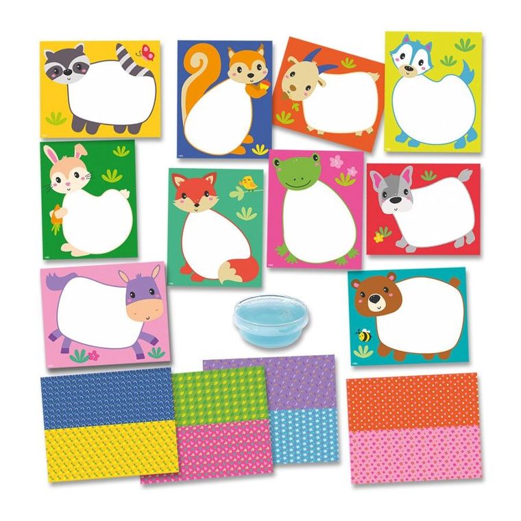 SES Creative, Moje pierwsze wydzieranie i przyklejanie, zestaw kreatywny