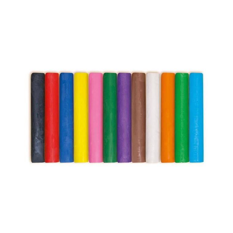 SES Creative, plastelina, 180g, 12 kolorów