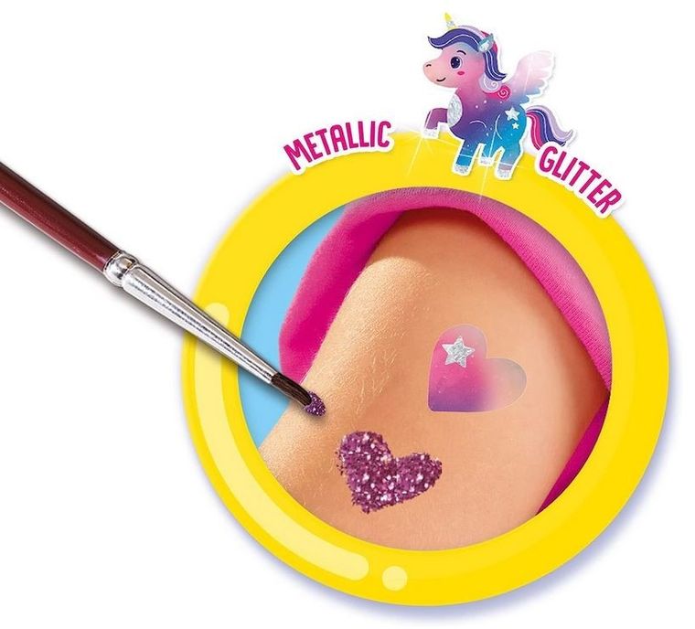 SES Creative, tatuaże galaxy, jednorożce, zestaw kreatywny