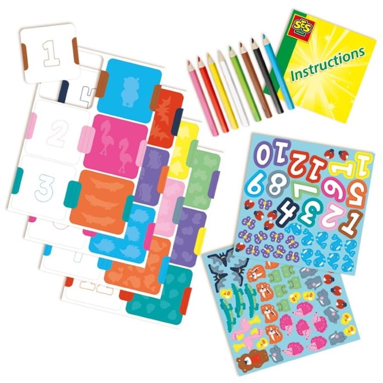 SES Creative, Uczę się liczyć po angielsku, zestaw edukacyjny