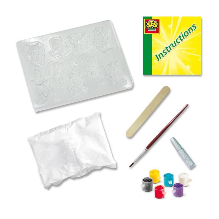 SES Creative, Urocze figurki, odlewy gipsowe do malowania, fantasy