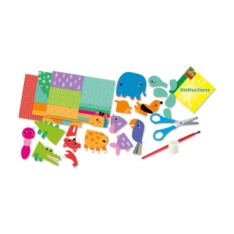 SES Creative, zygzakowate origami, zwierzęta