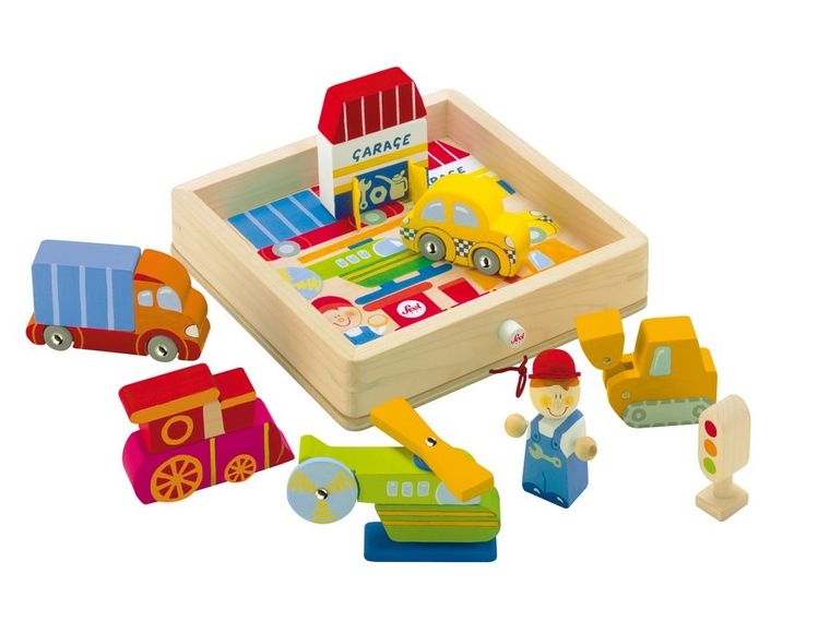 Sevi, Układanka przestrzenna, Puzzle, 8 elementów