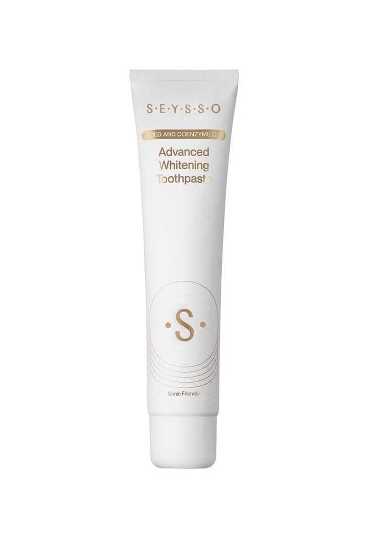 Seysso, Gold Advanced Whitening, wybielająca pasta do zębów z koenzymem Q10, 75 ml
