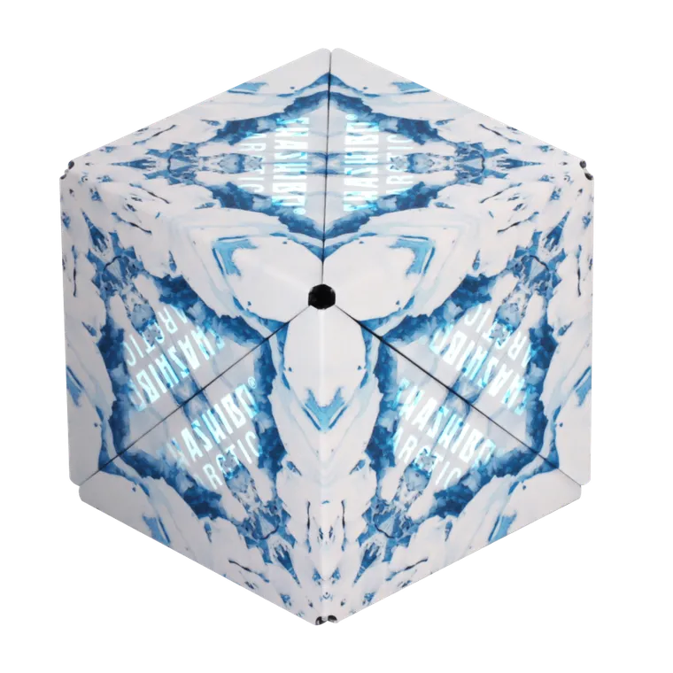 Shashibo, kostka magnetyczna, łamigłówka, Arctic