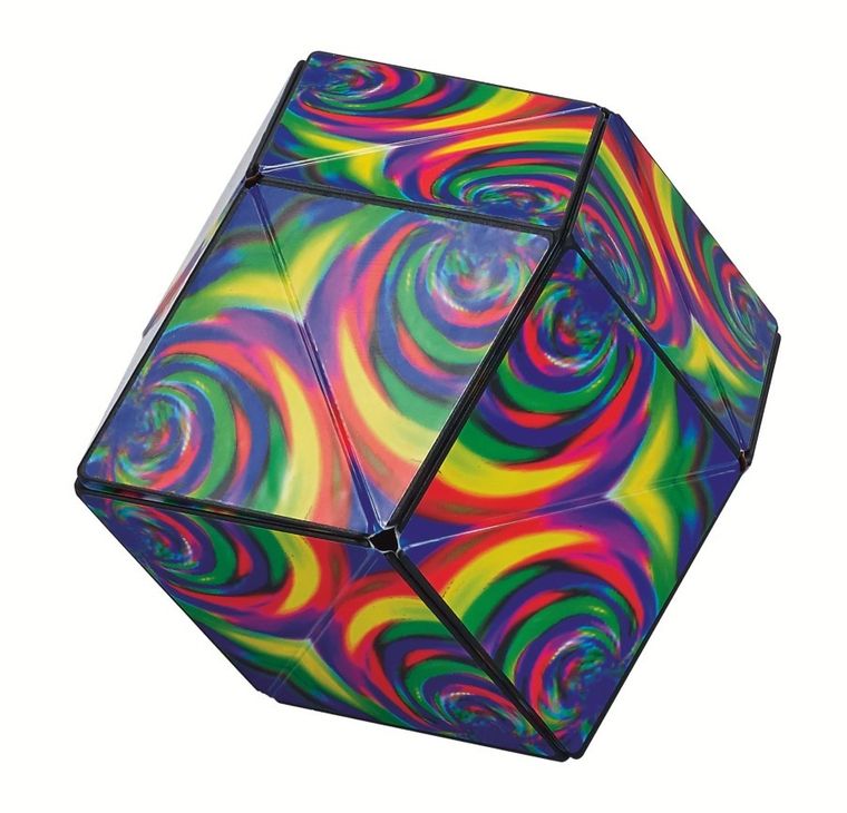 Shashibo, kostka magnetyczna, łamigłówka, Confetti