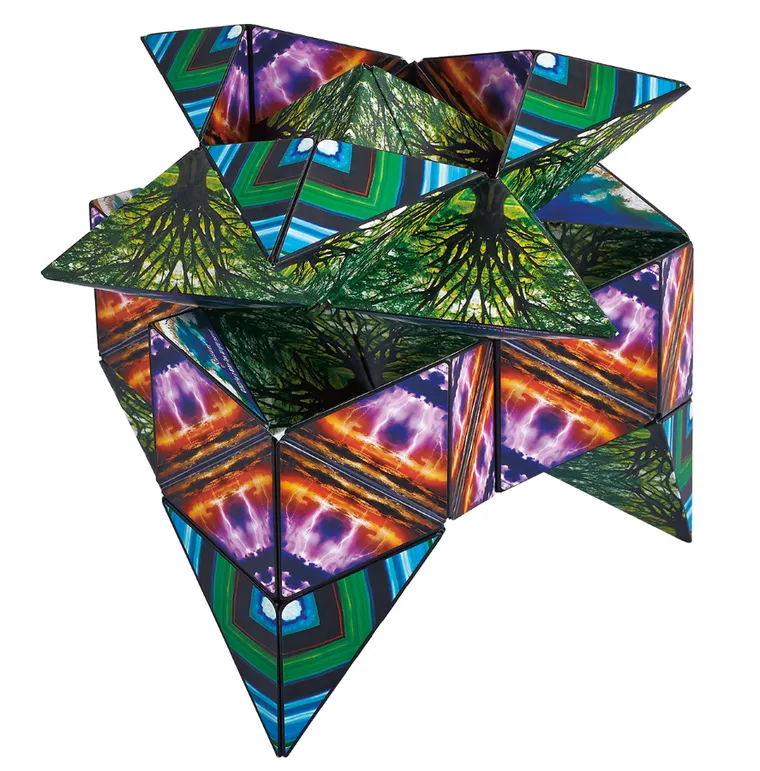 Shashibo, kostka magnetyczna, łamigłówka, Elements