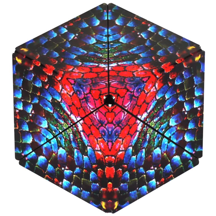 Shashibo, kostka magnetyczna, łamigłówka, The Chameleon