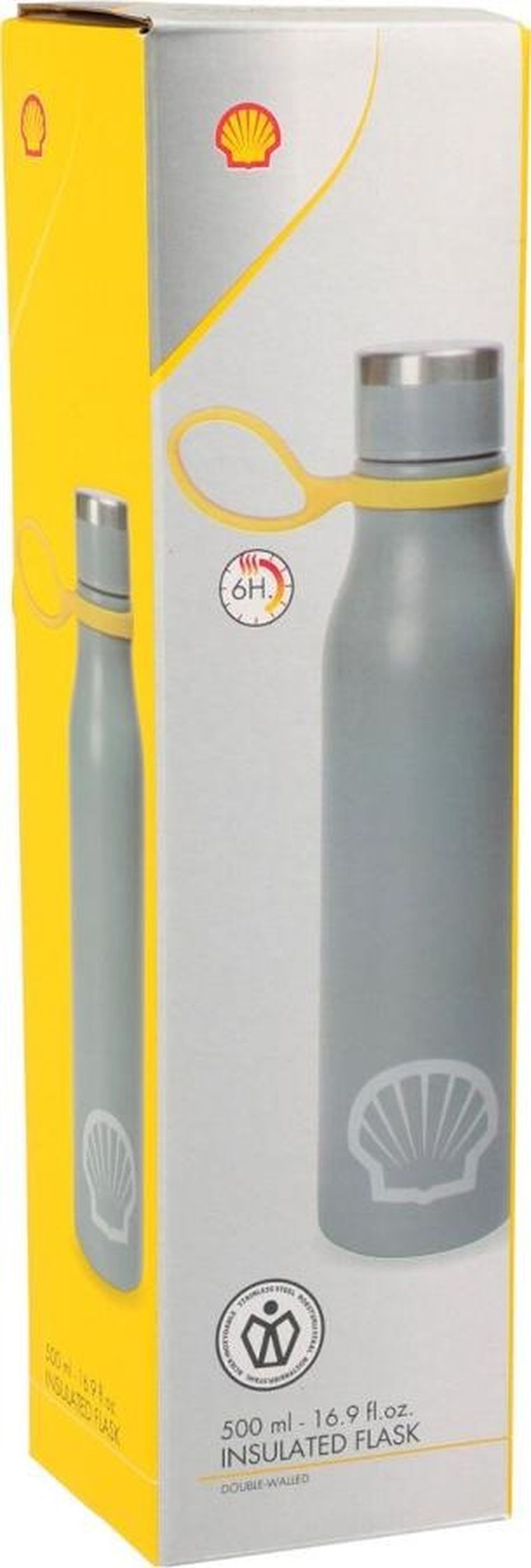 Shell, butelka termiczna turystyczna, 500 ml