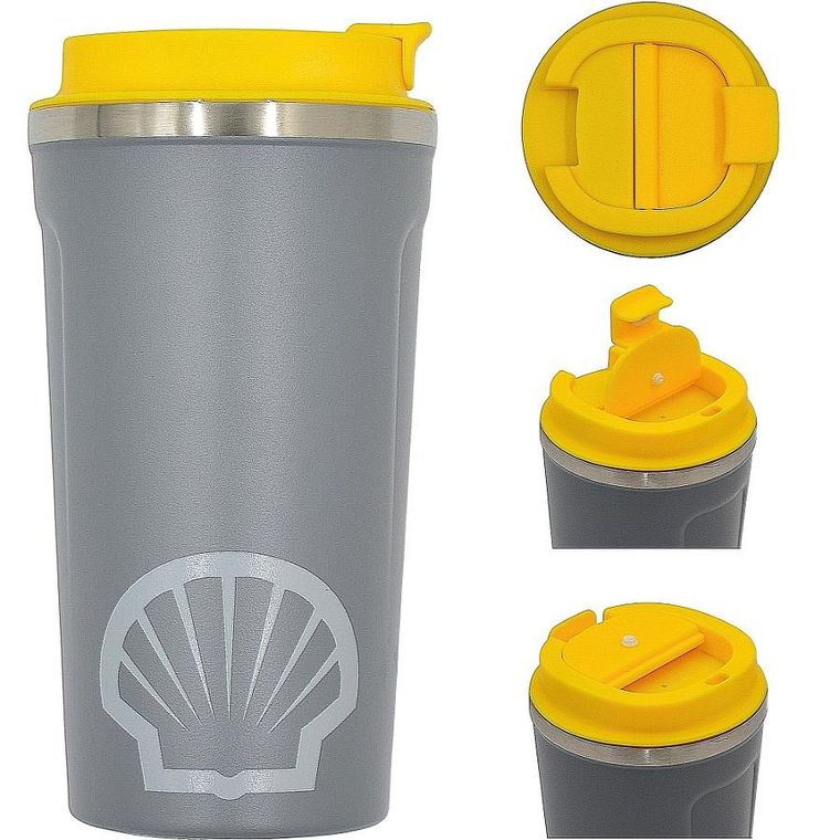 Shell, kubek termiczny turystyczny, 500 ml