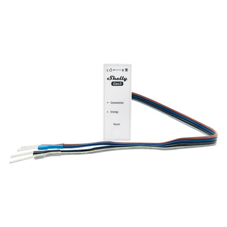 Shelly, 3EM-63W Gen3, kompaktowy licznik energii
