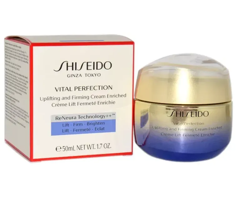 Shiseido, Vital Perfection U&F Advanced Cream Enriched, krem do twarzy, 50 ml