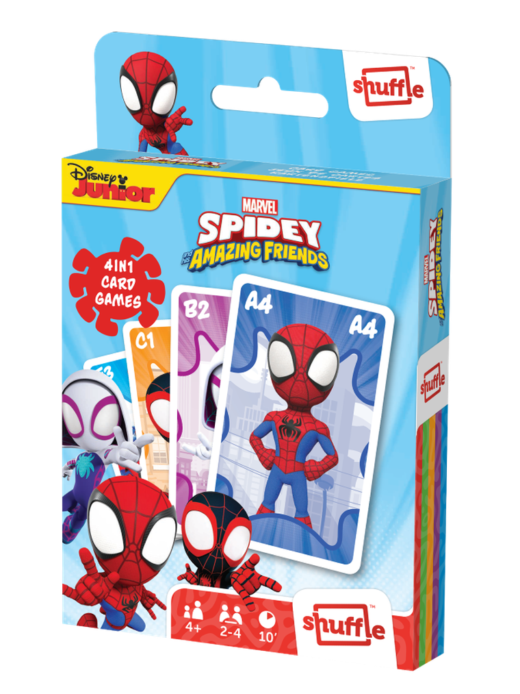 Shuffle, Spidey i super-kumple, gra karciana 4w1