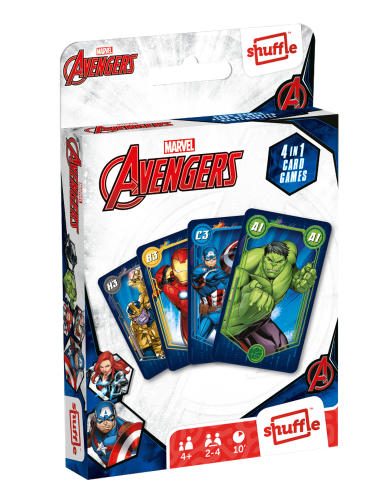 Shuffle, The Avengers, gra karciana 4w1